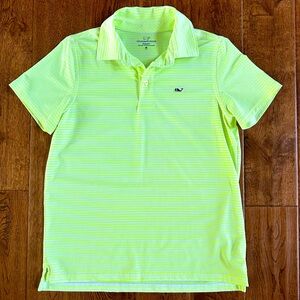 Vineyard Vines Lime Green Kids Polo Shirt